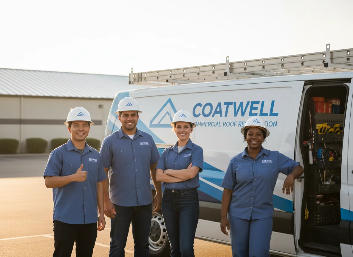 Commercial roof coating company in Whitewater, KS